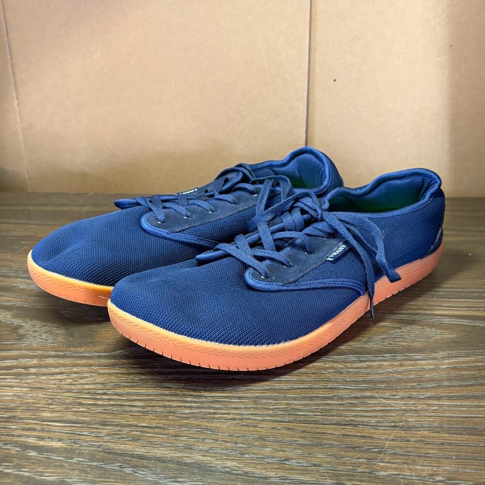 VNANV Sneakers Mens 49 US14 Blue Barefoot Wide Toe Box Minimalist Lightweight